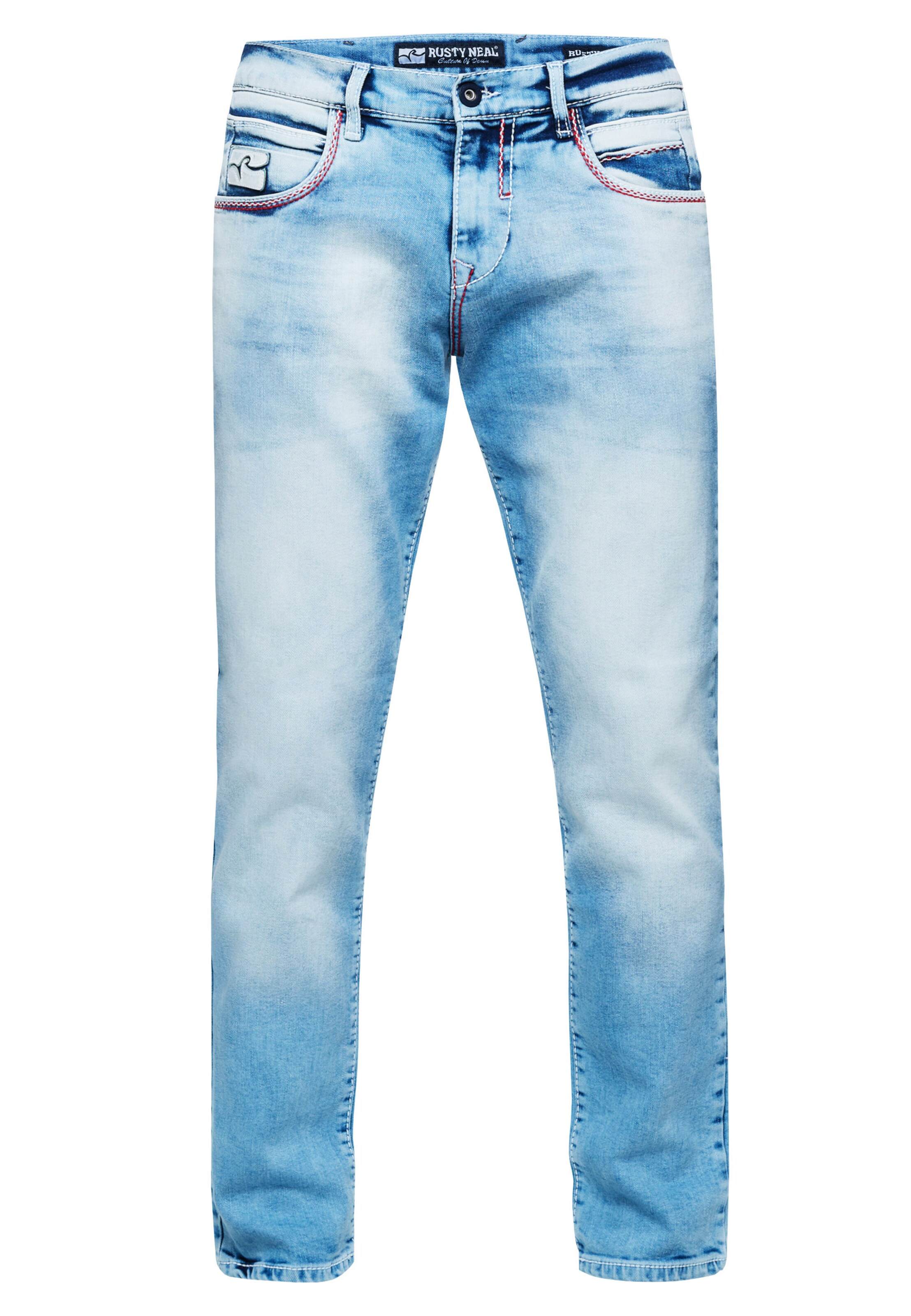 Rusty Neal Regular Jeans 'TOYAMA' in Blauw: voorkant