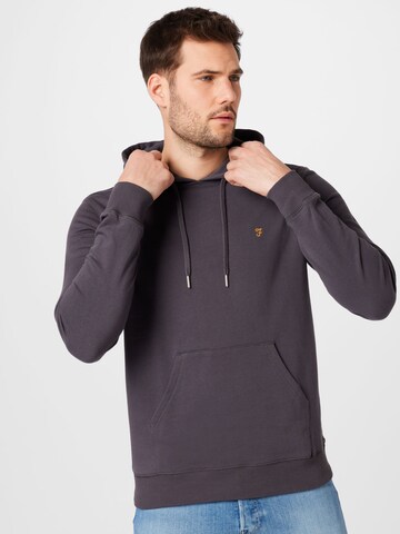 FARAH - Sweatshirt 'ZAIN' em cinzento: frente