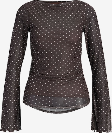 JJXX Shirt 'JXMINNA' in Bruin: voorkant