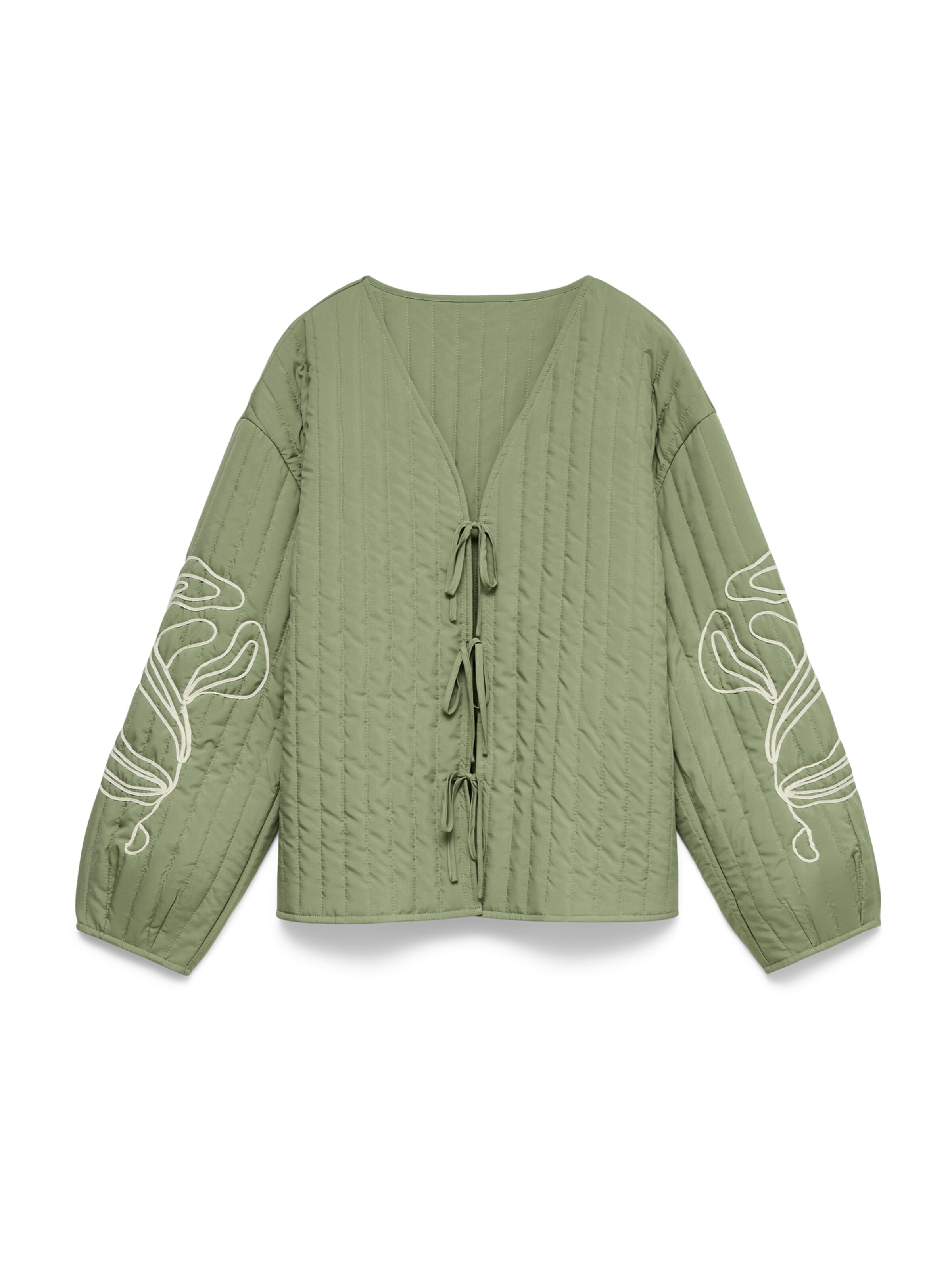 VERO MODA Tussenjas 'VMCLIO' in Groen: voorkant