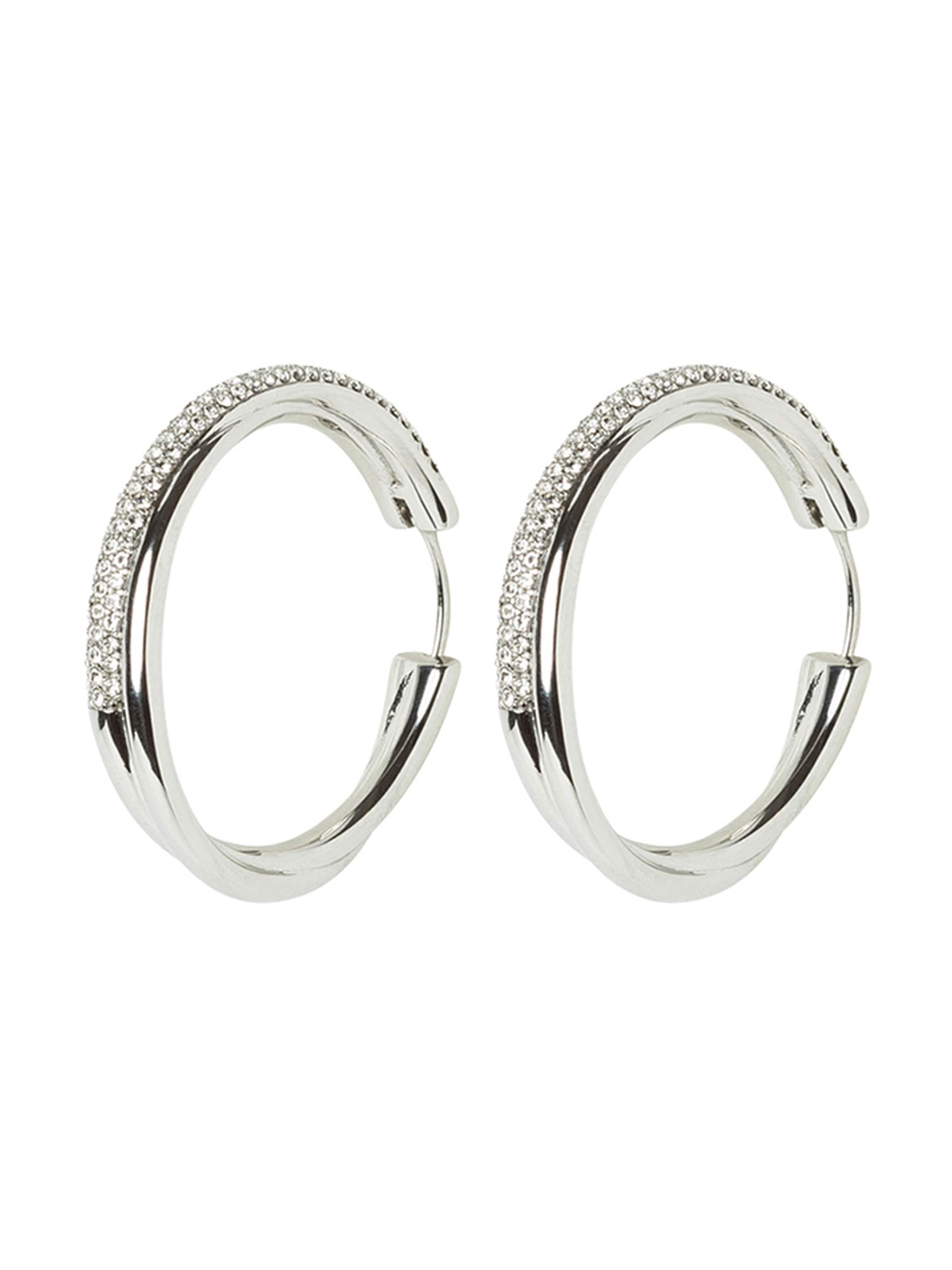 MICHAEL Michael Kors Náušnice – stříbrná: přední strana