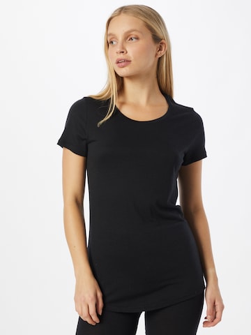 ICEBREAKER - Camiseta funcional 'Cool-Lite Sphere' en negro: frente