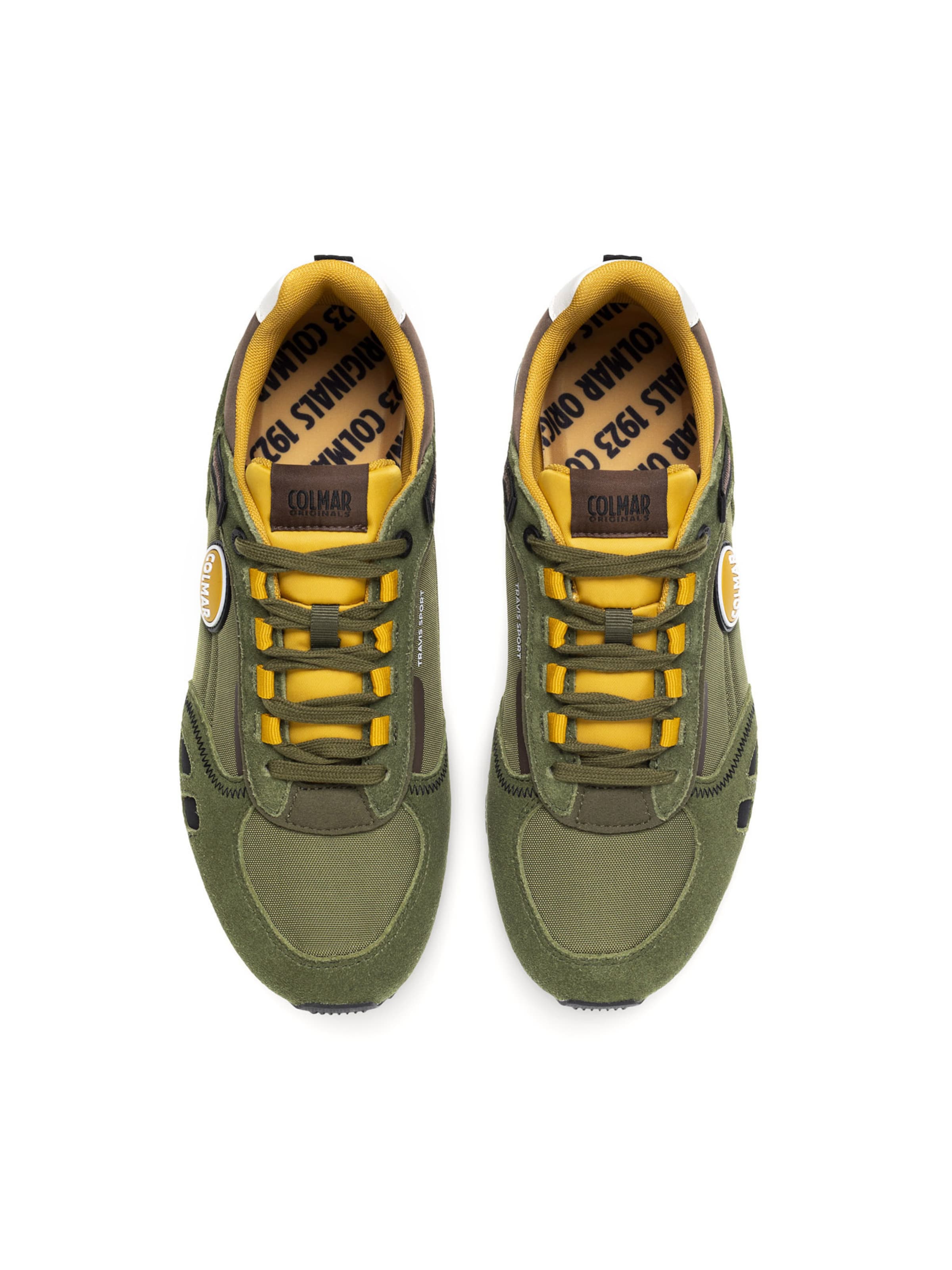 Colmar Platform trainers 'Travis Sport Colors' in Green: top