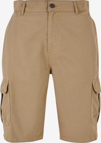 Urban Classics Cargobroek in Beige: voorkant