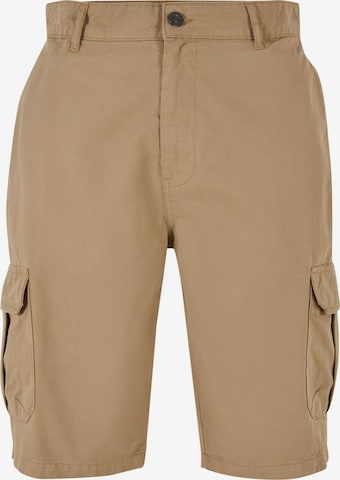 Pantalon cargo Urban Classics en beige : devant