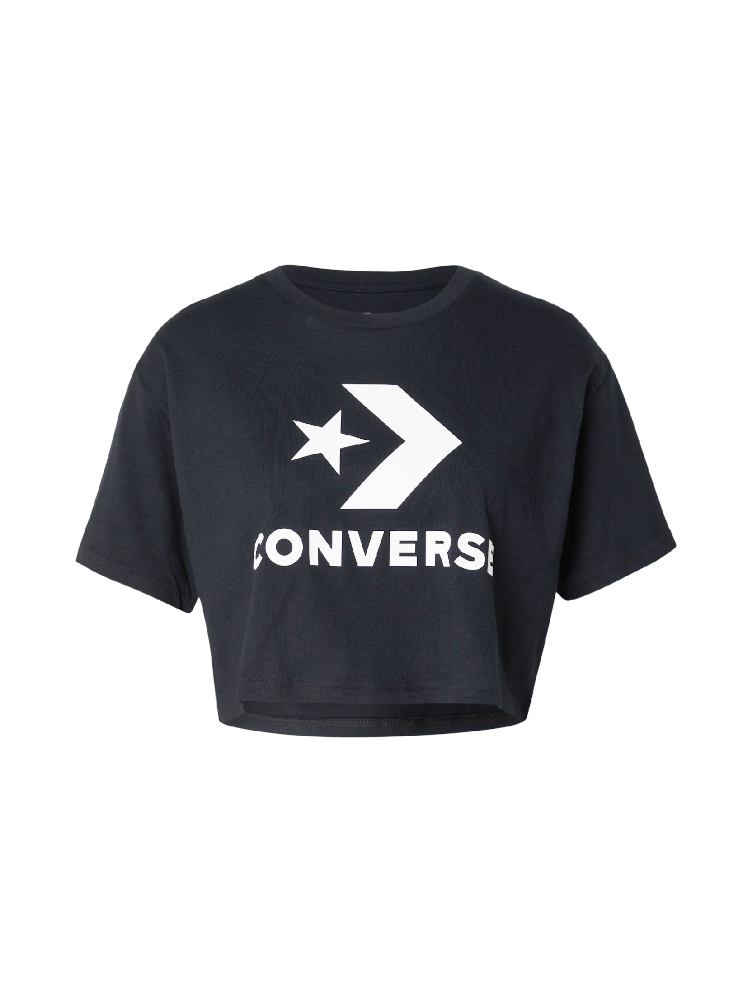 CONVERSE - Camisa em preto: frente