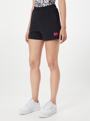 FILA Regular Shorts 'BANAZ' in Schwarz: predná strana