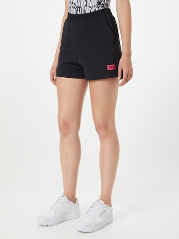 FILA Regular Trousers 'BANAZ' in Black: front