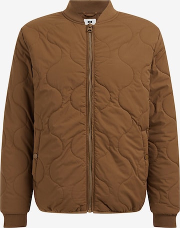 WE Fashion Between-Season Jacket in Brown: front