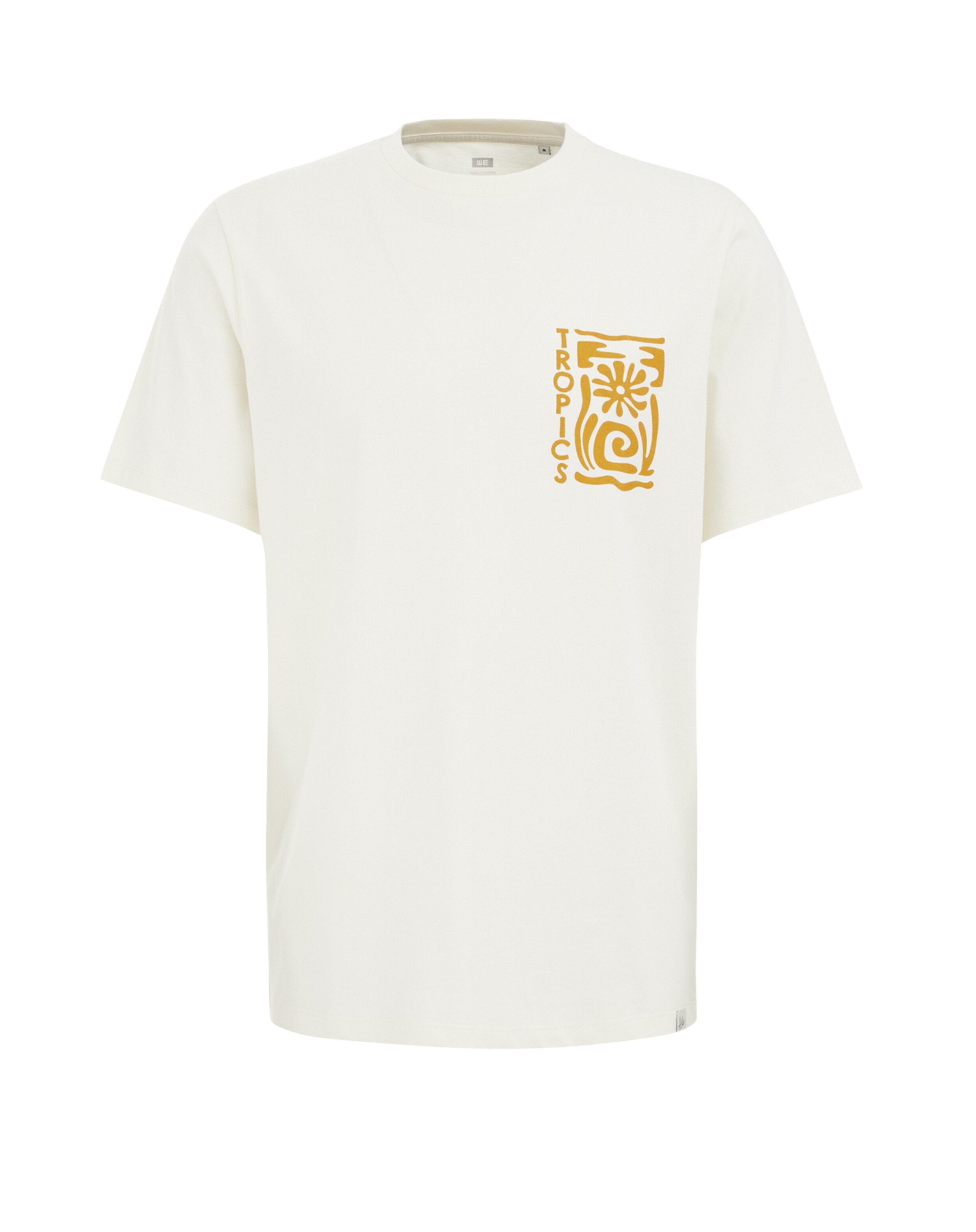 WE Fashion Μπλουζάκι σε λευκό: μπροστά