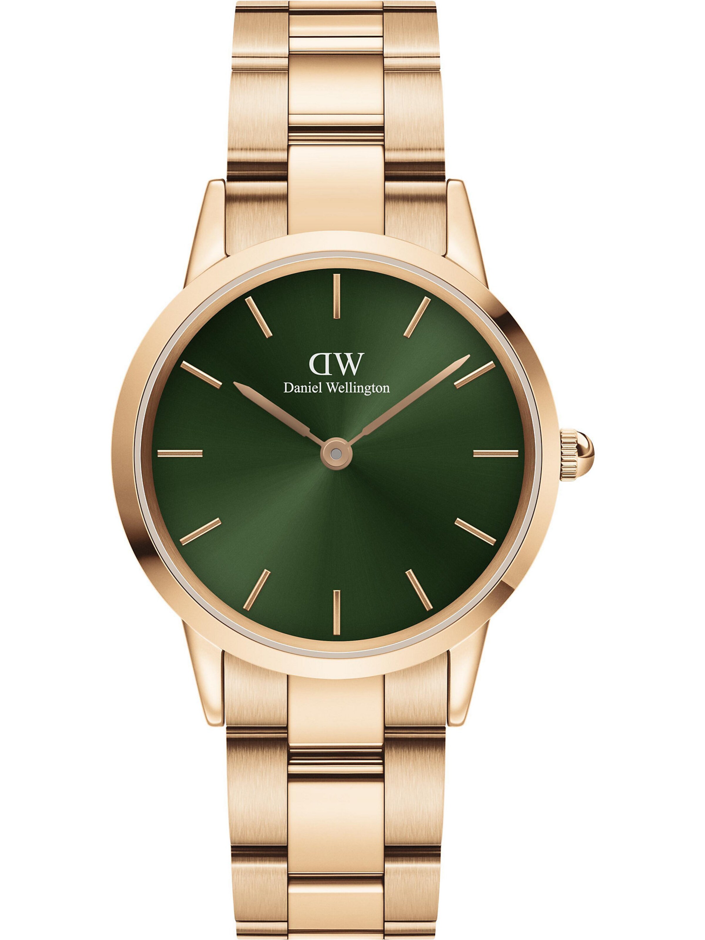 Montre à affichage analogique Daniel Wellington en rose : devant