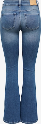 Evazați Jeans 'Cheryl' de la ONLY pe albastru