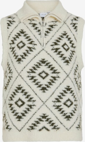 smėlio VILA Megztinis 'VIFINKA': priekis