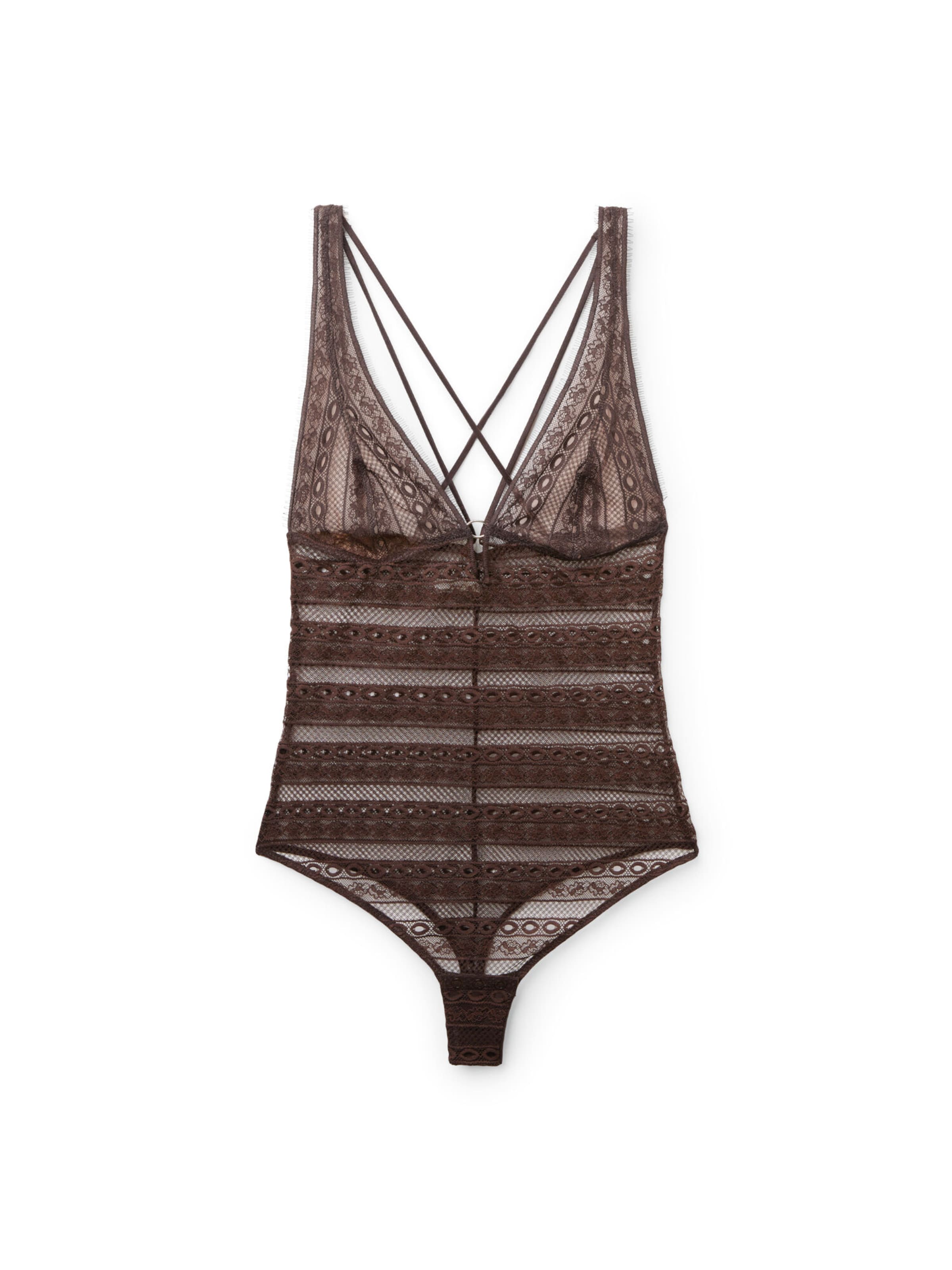 INTIMISSIMI Body 'Get Noticed' in Braun: Vorderseite