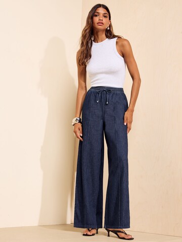 Friends Like These Wide leg Jeans in Blauw