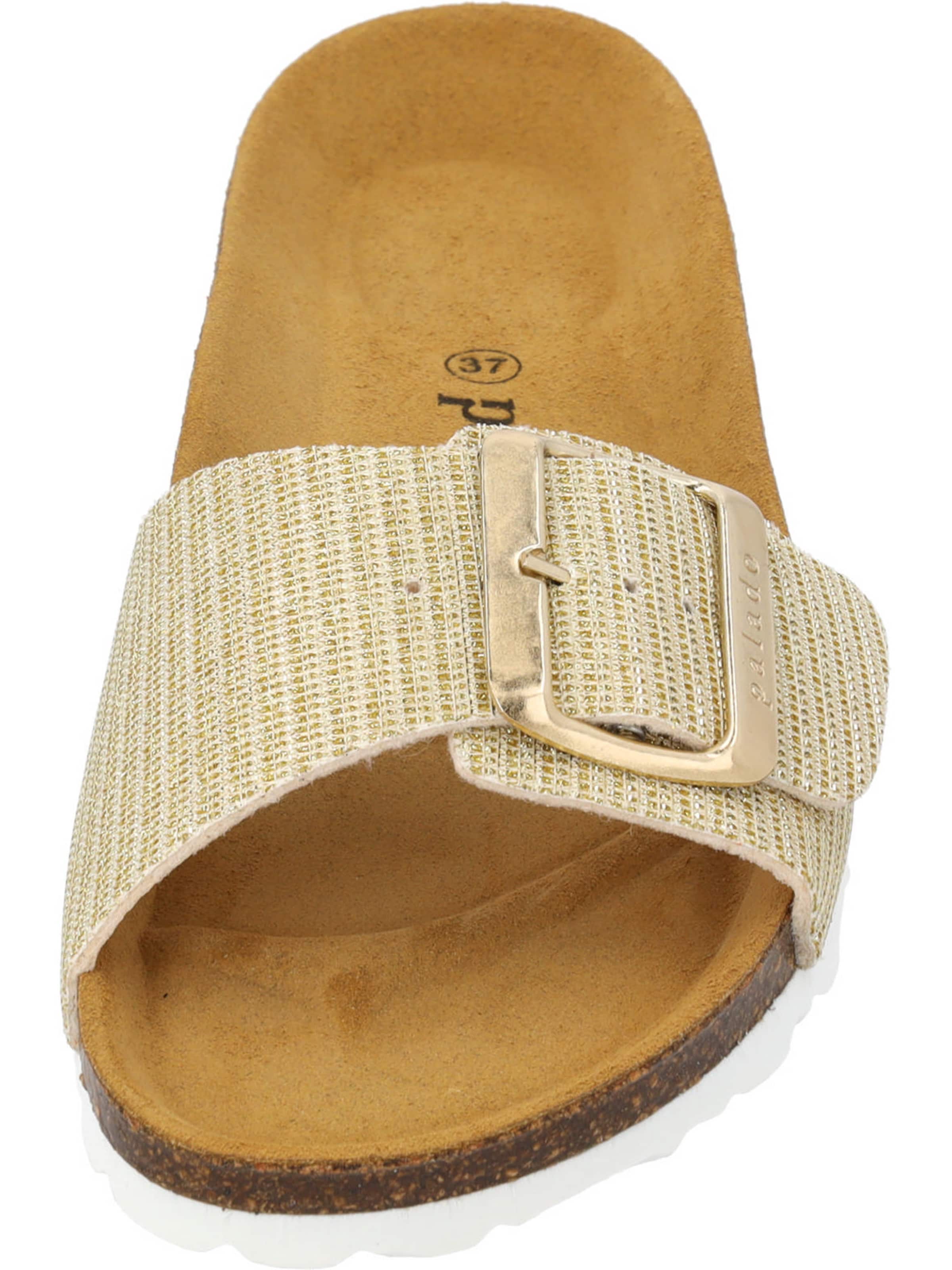 Palado Sandal 'Palado Malta EGS Glitter' in Gold
