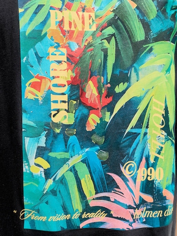 JACK & JONES Póló 'JORMONTAUK' - fekete