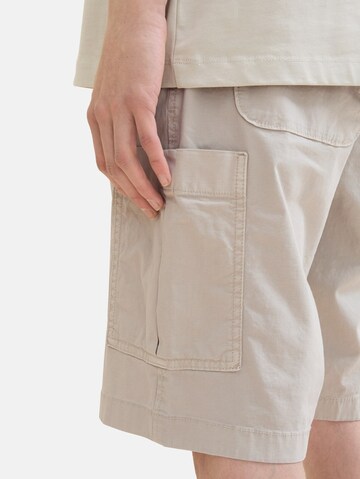 Loosefit Pantalon cargo TOM TAILOR DENIM en beige