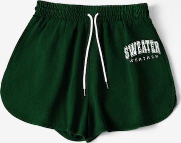 GORHEY Trousers in Green: front