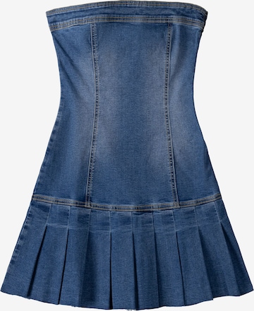 Bershka Dress in Blue: front