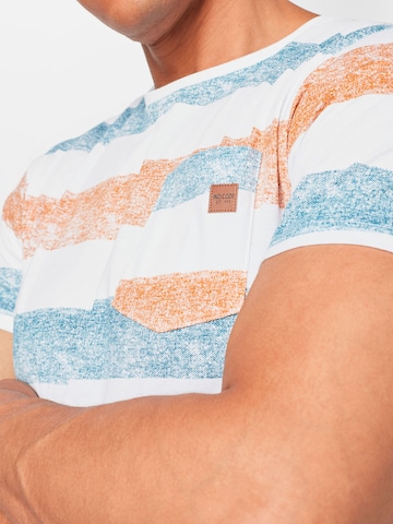 T-Shirt 'Hernandez' INDICODE JEANS en blanc