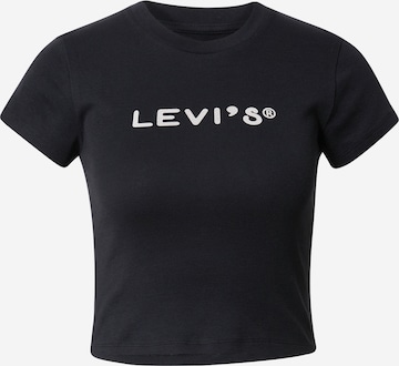 LEVI'S Tričko – černá: přední strana