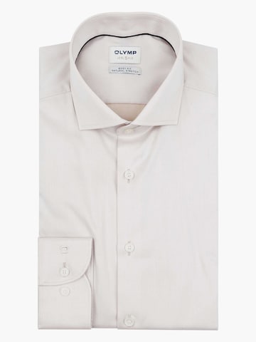 OLYMP Slim fit Button Up Shirt 'Level 5' in White