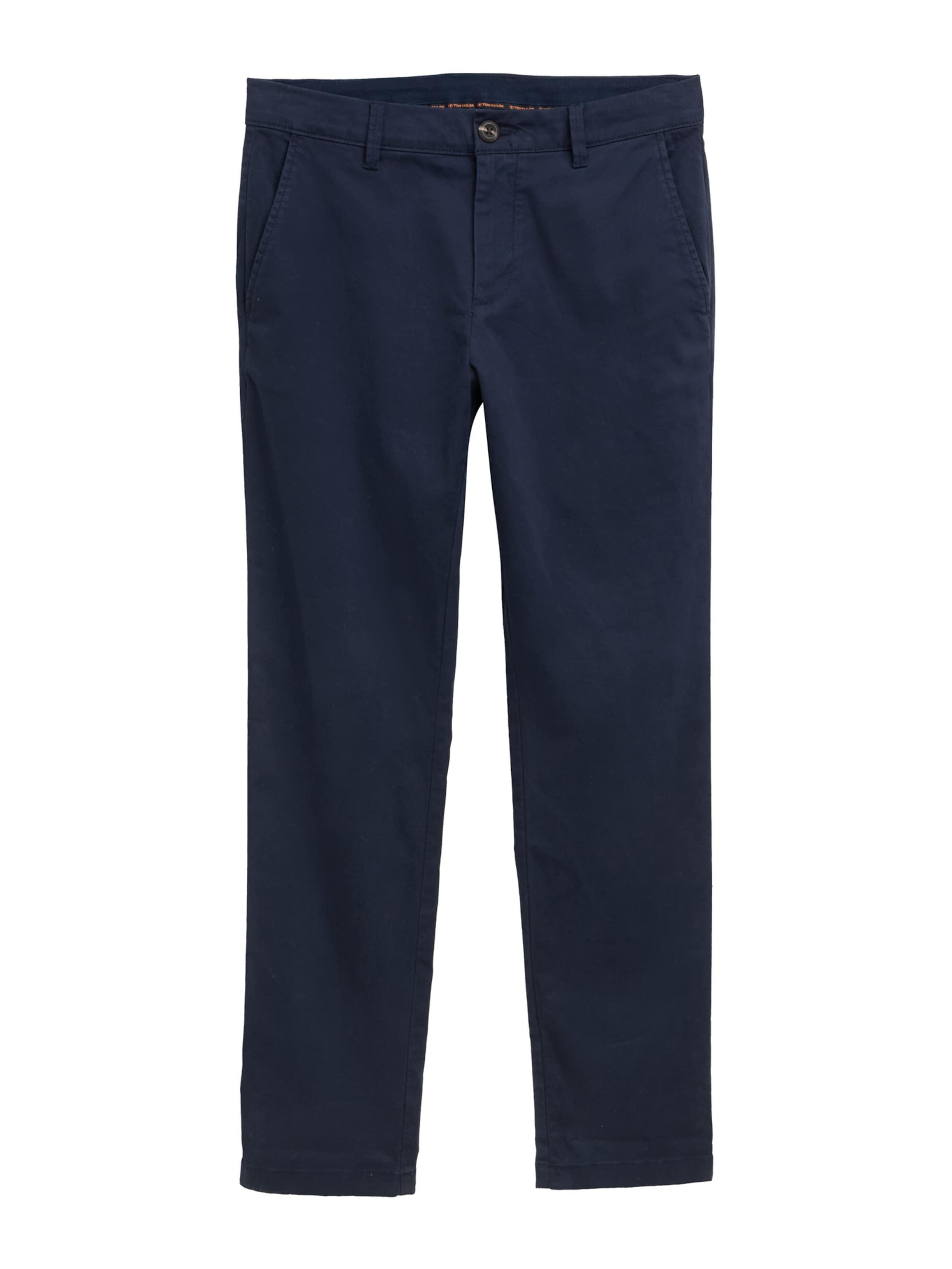 regular Pantaloni chino di TOM TAILOR in blu: frontale