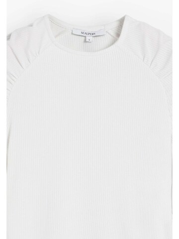 Scalpers Tričko – bílá
