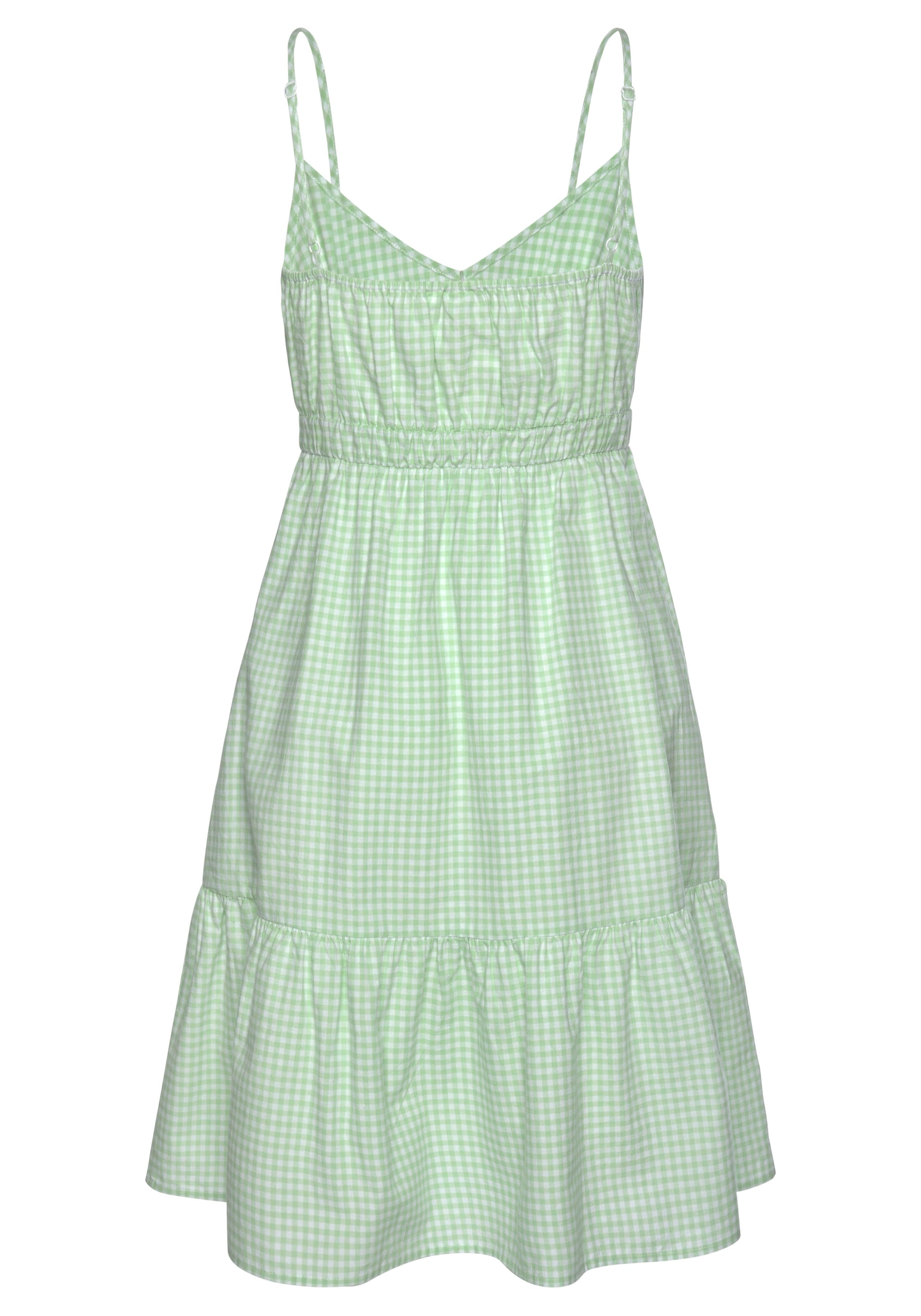 LASCANA Платье в Зеленый