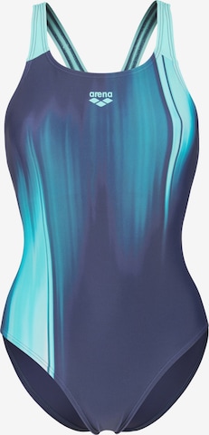 mėlyna ARENA Biustjė Maudymosi kostiumėlis 'LIGHT PRO BACK LB': priekis