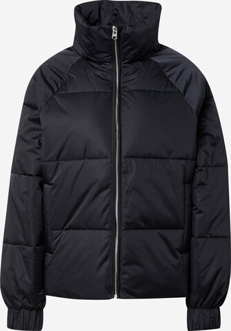 Abercrombie & Fitch Winterjas in Zwart: voorkant