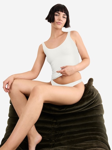 Haut ' Blue ZERO Feel Pure ' SLOGGI en blanc