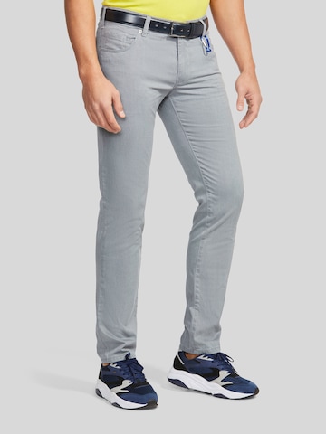 Meyer Hosen Slimfit Jeans in Blau: Vorderseite