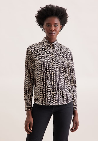 SEIDENSTICKER Blouse 'July Drop 252' in Beige: voorkant