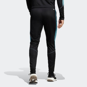 ADIDAS PERFORMANCESlimfit Sportske hlače 'Tiro' - crna boja