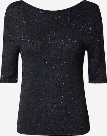 melns SELECTED Džemperis 'SLFJOSIE': no priekšpuses