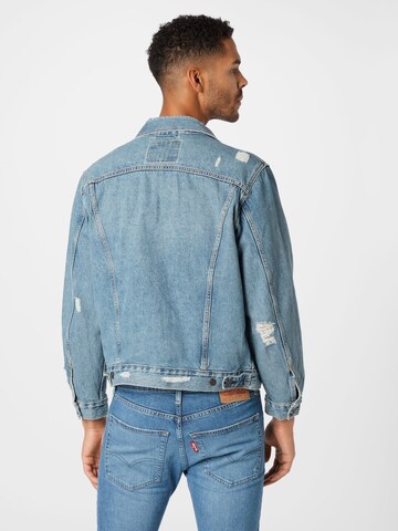 LEVI'S ® Kevad-sügisjope 'Vintage Fit Trucker', värv sinine