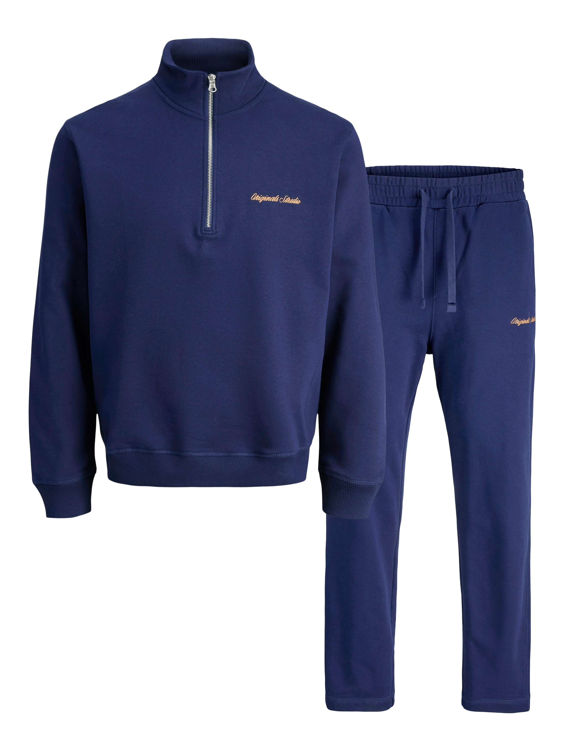 JACK & JONES Sweatsuit 'JORNORREBRO' in Blue: front