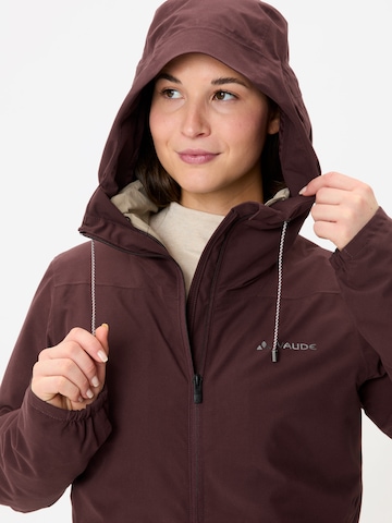 VAUDE Outdoorjas 'Mineo' in Rood
