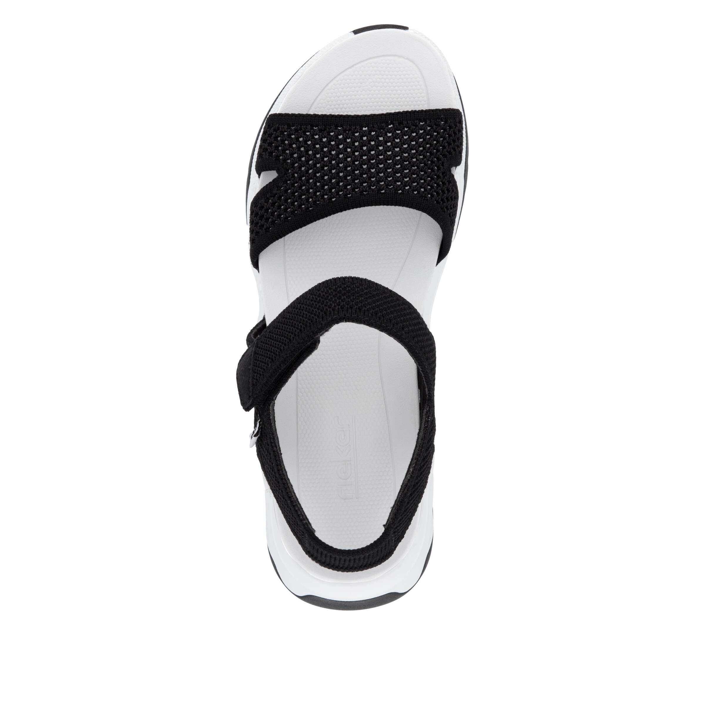 Rieker Sport Hiking Sandals in Black