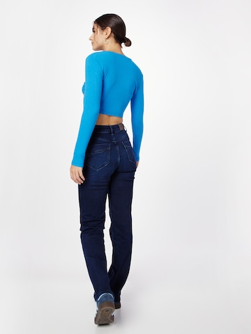 Coupe slim Jean 'CARLA' PULZ Jeans en bleu