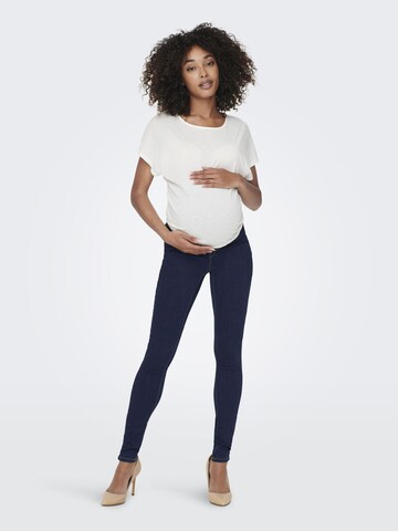 Only Maternity Skinny Jeggings 'Rain' in Blue