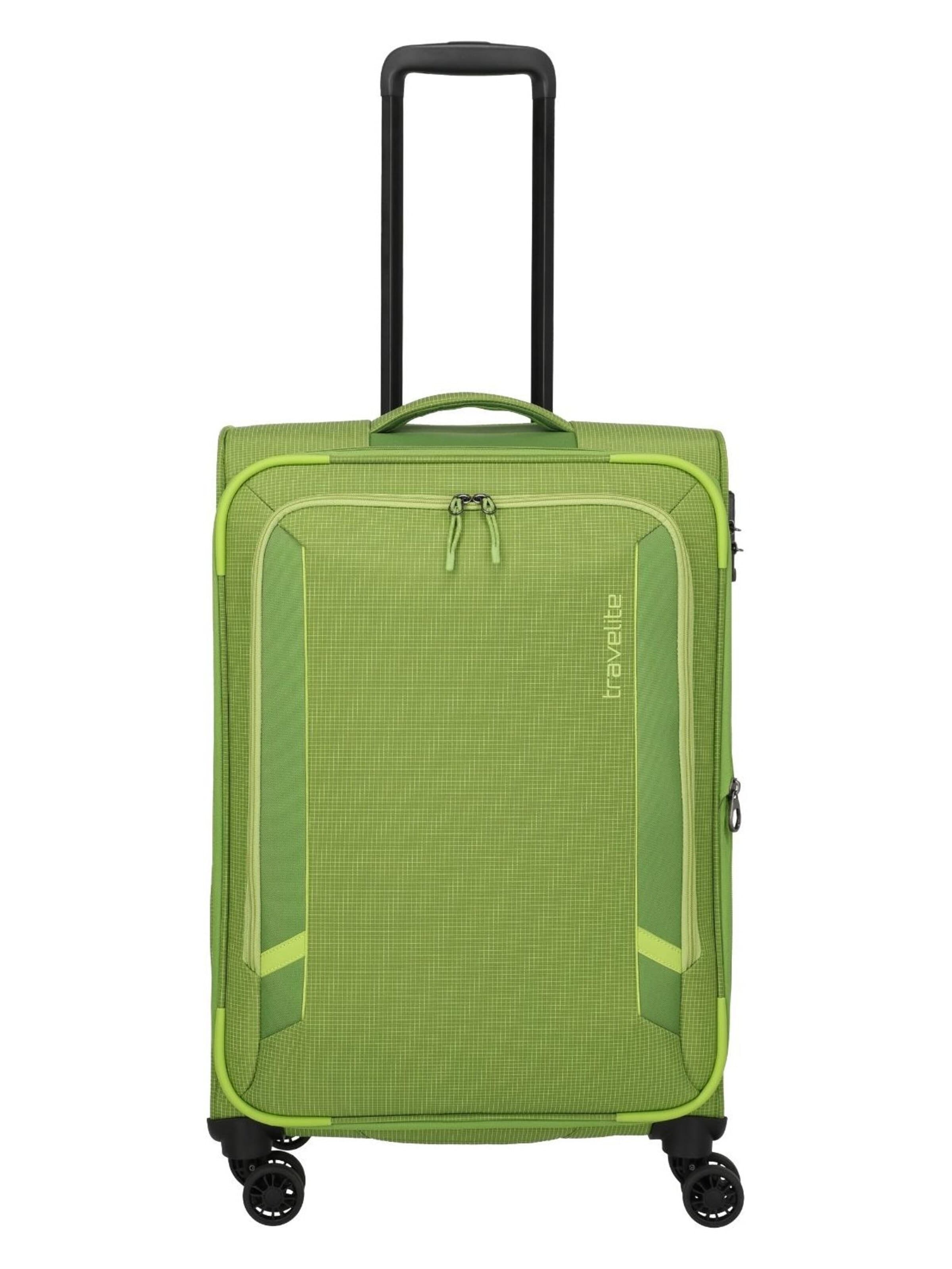TRAVELITE Suitcase in Green: front