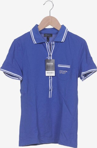 ESCADA SPORT Poloshirt S in Blau: predná strana