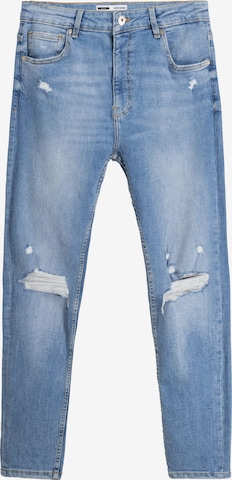 Bershka Jeans in Blauw: voorkant