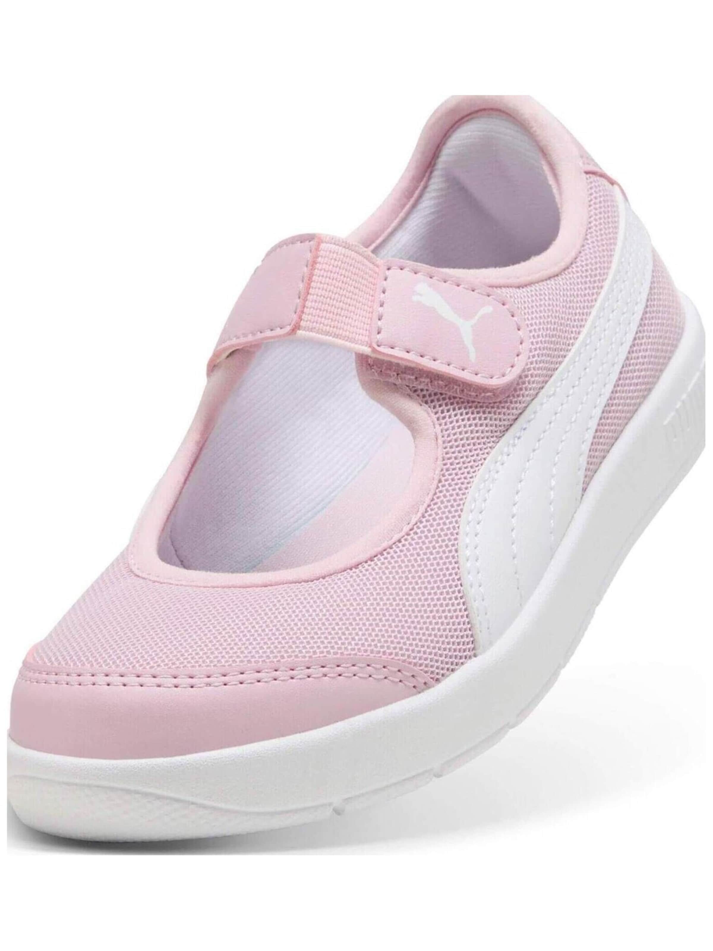 PUMA Sportschoen 'Puma Courtflex V3' in Roze: voorkant