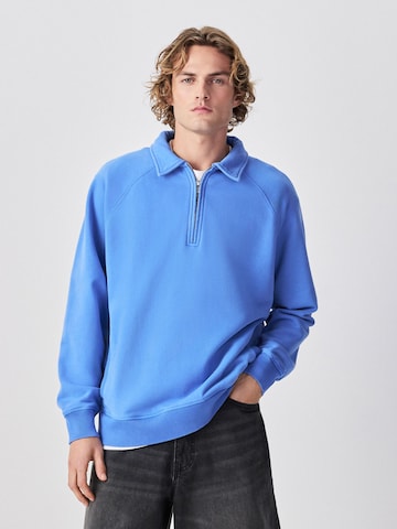 Next Sweatshirt in Blauw: voorkant