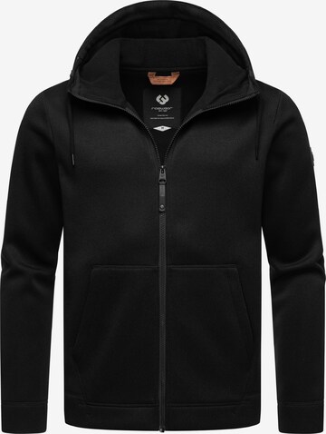 Ragwear Sweatjacke 'Fabian' in Schwarz