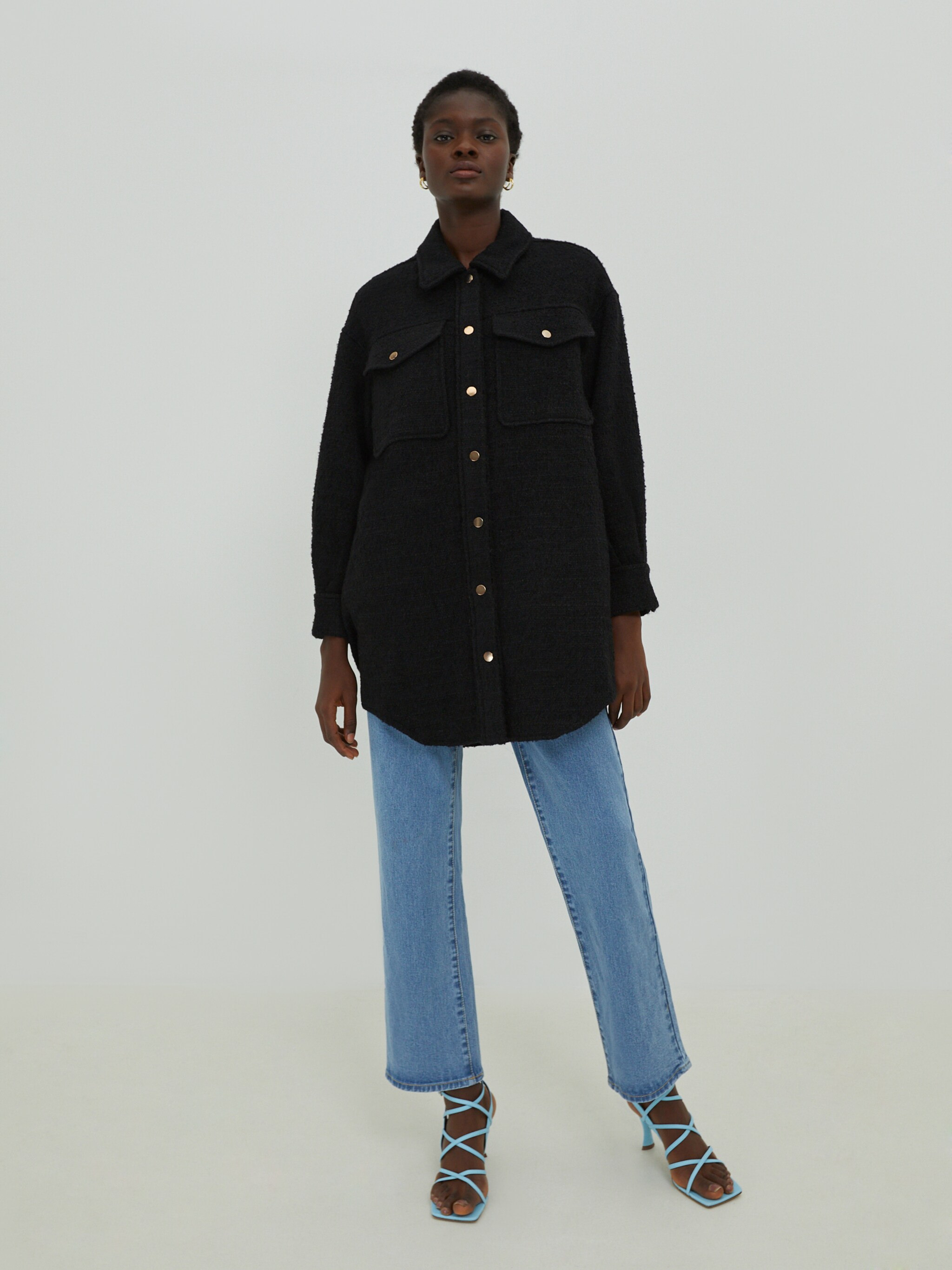 EDITED Produits Veste mi-saison 'Georgia' noir